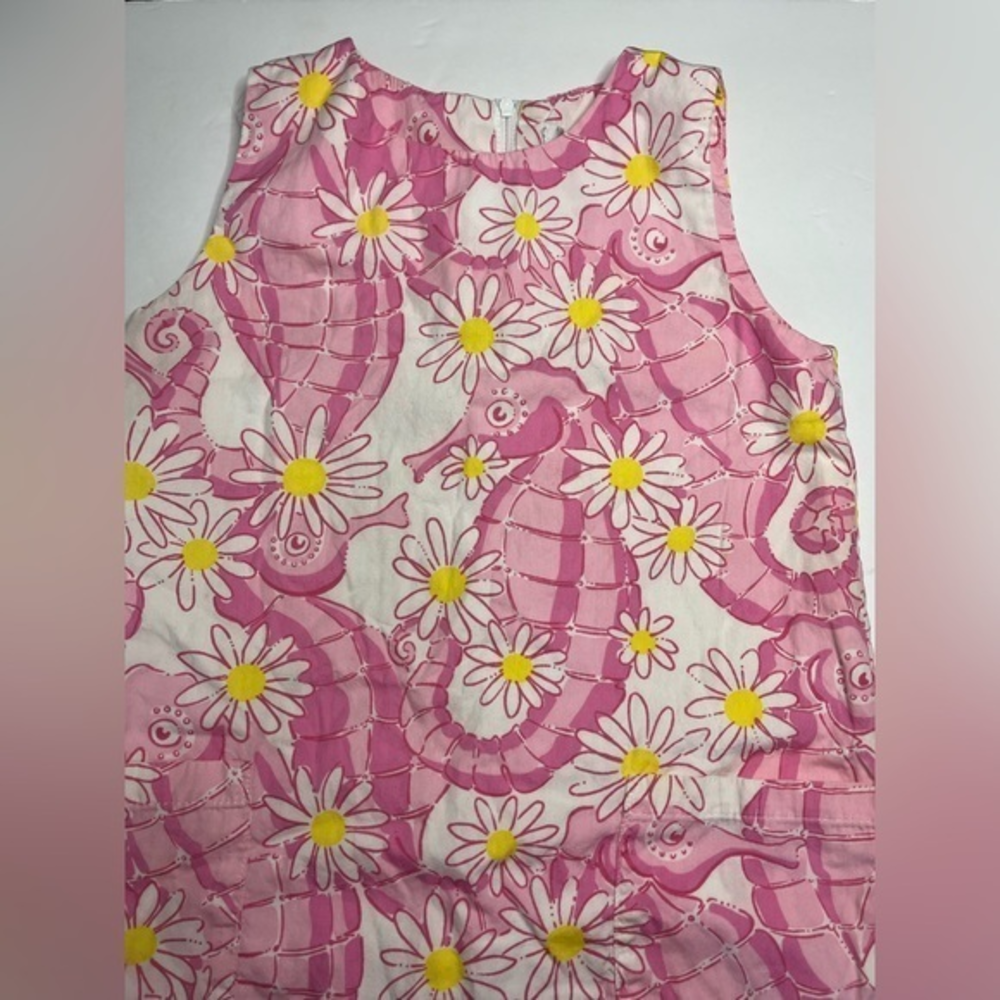 Lilly Pulitzer White‎ Label Seahorse Shift Dress 7